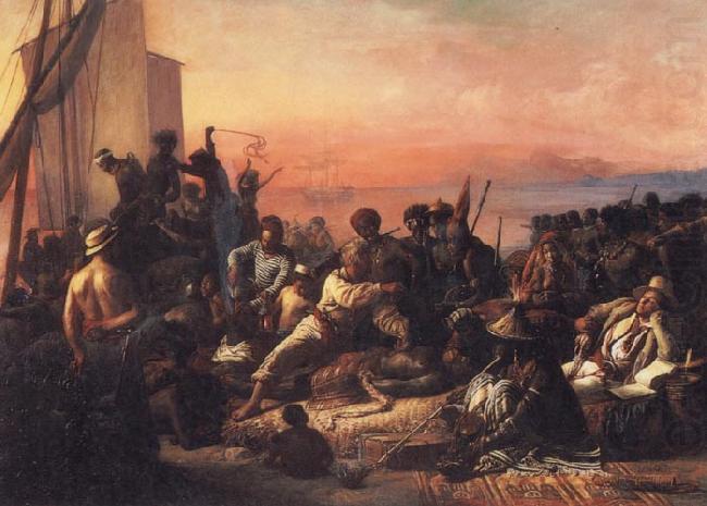 The Slave Trade, Francois Auguste Biard